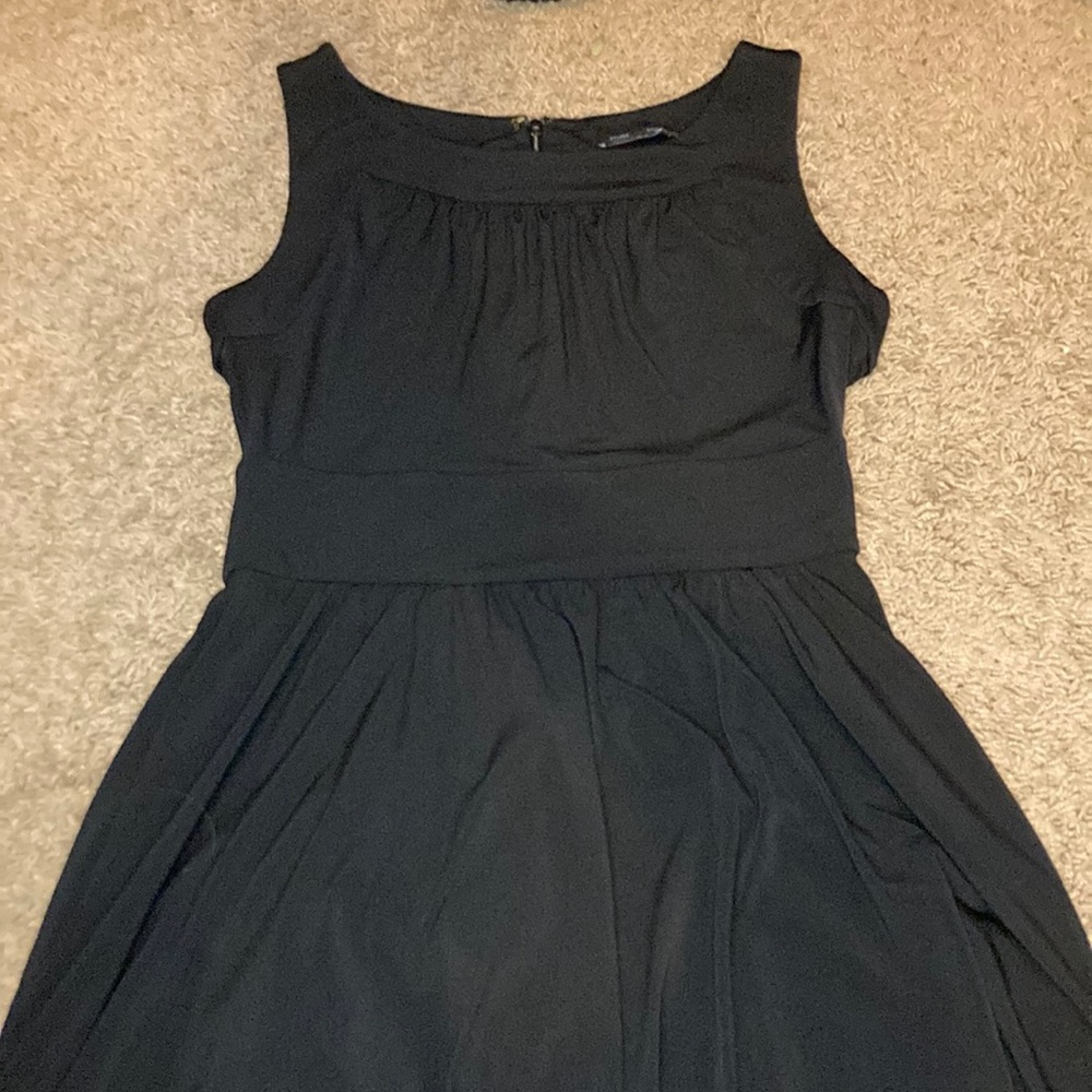 Black midi sundress